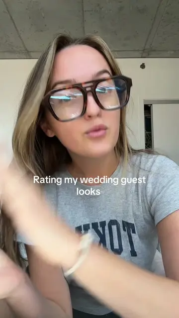 #greenscreen Rating all of my wedding guest looks as someone who’s been to a mil