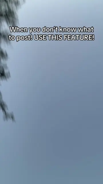 Stuck on what to post? Use this feature and let TikTok choose the sound for you.