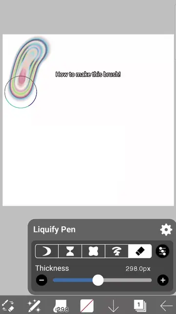How to make this cool brush!🪸 #tutorial #ibispaintx #artist #art #fyp 