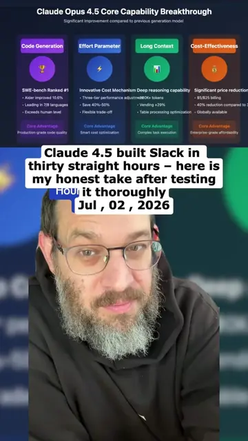 Claude 4.5 built Slack in thirty straight hours – here is my honest take after t