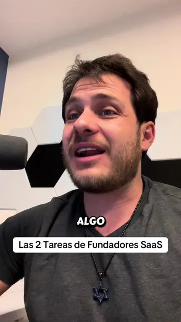 Las 2 Tareas de los Fundadores SaaS #saas #softwarecomoservico #startup #intelig