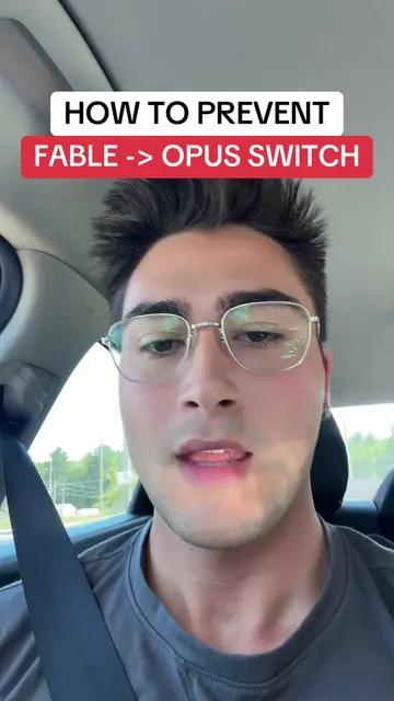 How to prevent fable 5 switch down to opus 4.8 #claudecode #claude #fable5 #aiag