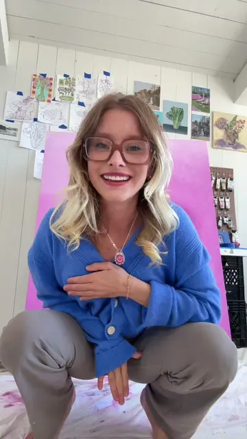 Revealing the largest painting I’ve ever made 