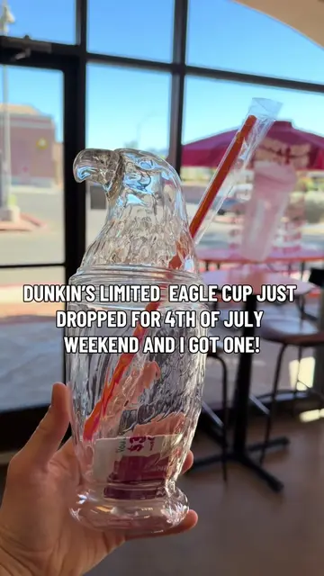 @Dunkin' Best limited edition drop yet! The Dunkin Eagle Cup is here to celebrat