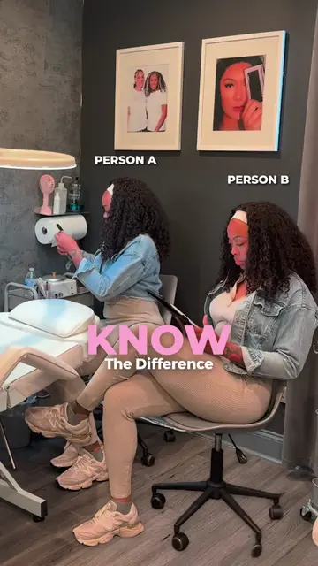 Know The Difference 💄 Follow for beauty business tips that help you book better