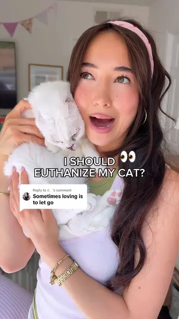 Replying to @𝒮． ✨I SHOULD EUTHANIZE MY CAT?? HA no. ✨🐱 would you euthanize you