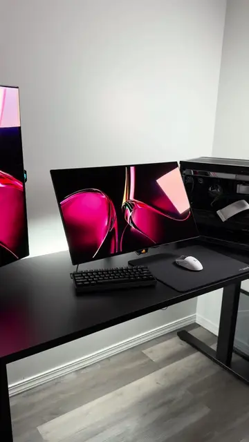 Best dual oled setup? #720hz #GamingSetup #fyp #gamingmonitor #compsetup 