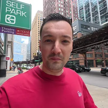 $3 Metro Ride In Chicago, USA #usa #chicago #travel #traveltiktok