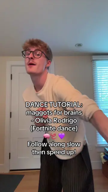 Here’s a #TUTORIAL for the Olivia Rodrigo maggots for brains Fortnite dance!!! �