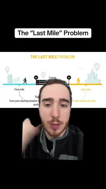 The Final Mile Problem #money 