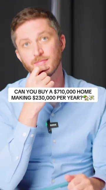 Can you buy a $710,000 home making $230,000 per year? - ##realestate##mortgage##