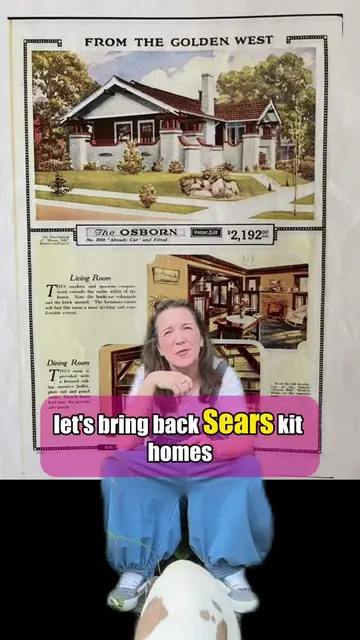Would you build your own home like the Sears and Roebuck houses from the 1930’s?