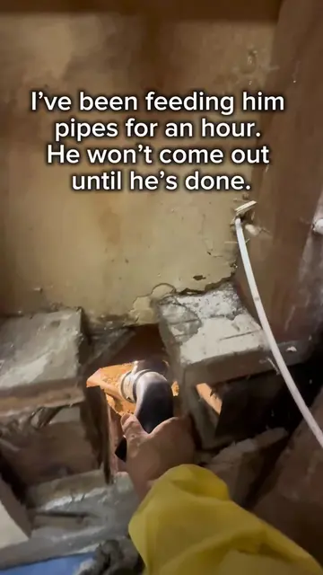 When the guy under the house keeps asking for parts, you don’t ask questions. Yo