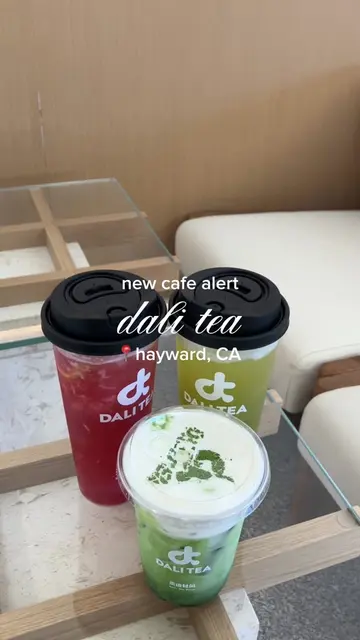 The bay area just opened a new matcha & tea spot! Dali tea located in downtown h