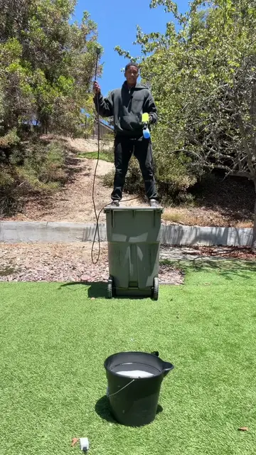 The SEESE Cordless Pressure Washer gives you serious cleaning power without bein