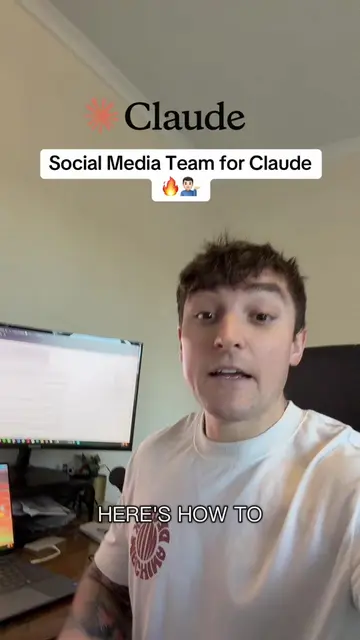 Turn Claude into a full AI social media team. Here’s how the workflow actually w