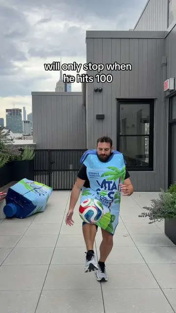 how long this gonna take chat? #coconutwater #vitacoco #Soccer 