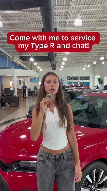 Had my Type R serviced at Coral Springs Honda!  #fl5 #honda #typer #hondacivicty