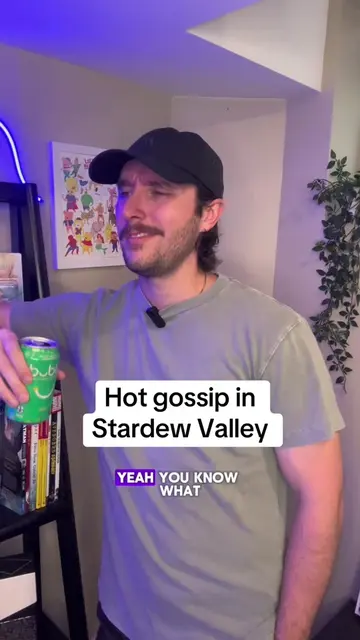Throwback to spewing hot gossip from Stardew Valley about a year ago! 👀👀 #indi