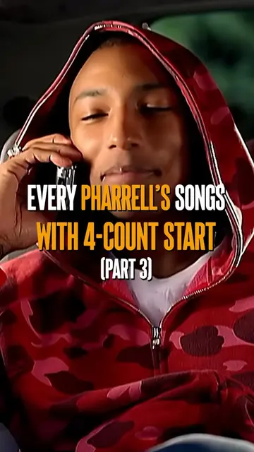 Every Pharrell's Songs With 4-Count Start (Part 3)🔥#pharrellwilliams #theneptun