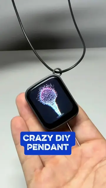 Highly Customizable Pendant Fashion Electronics Project #engineering #electronic