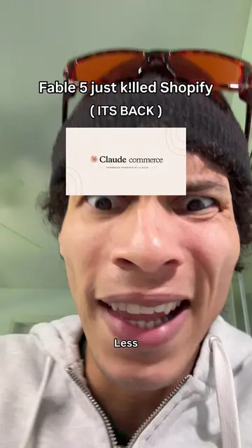 fable 5 is back and shopify is cooked #fable5 #shopify #claude #ecommerce #aitoo