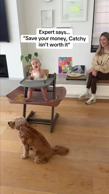 The only bad review we’ll accept 🐶 #toddlermeals #toddlerhack #startingsolids #