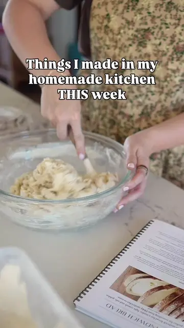 🏠✨ Another week in the homemade kitchen!  This is what from-scratch cooking act