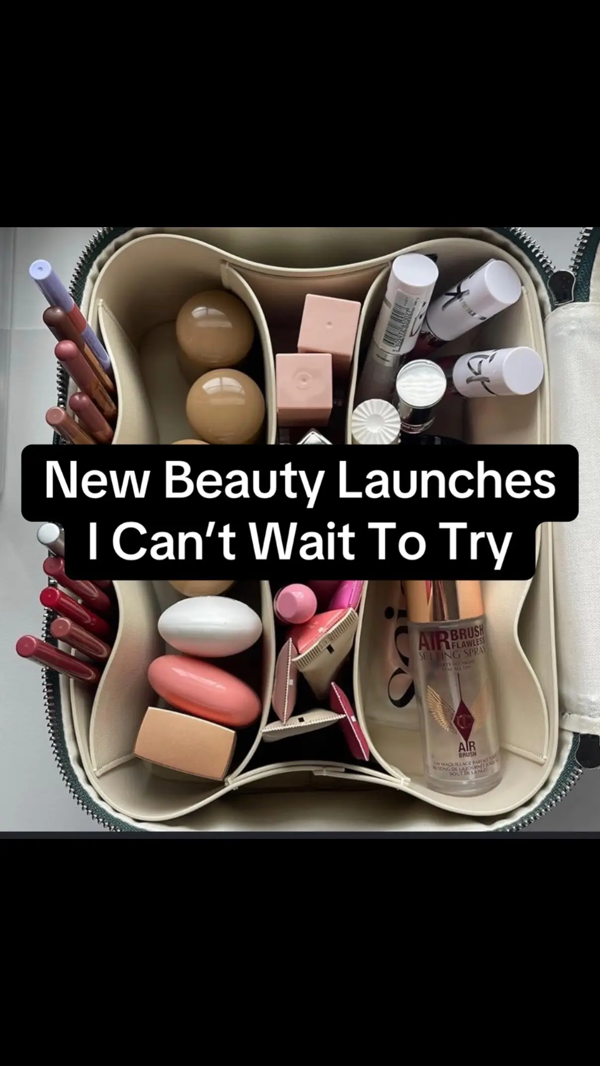 New beauty launches I can’t wait to try!  @Rare Beauty @arianagrande @Too Faced 
