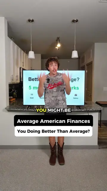 How many are you above?  You might be doing financially better than the average 