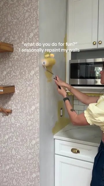 the only person standing between you and painted walls is you. #DIY #painting #c