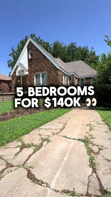 You just found a 2,460 sq. ft. historic stone home in OKC for $124,000… 👀 🏡 52