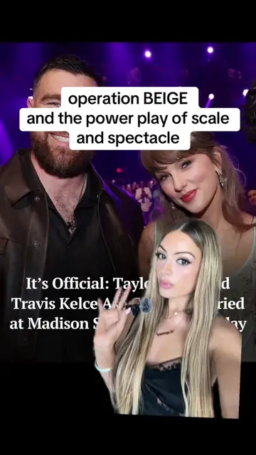 big congrats #2026trends #taylorswift #traviskelce #madisonsquaregarden #celebri