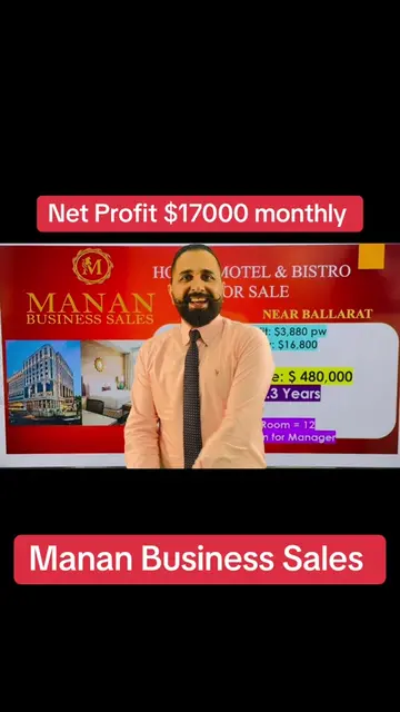 Hotel and motel for sale with Manan Business Sales #MananBusinessSales #business