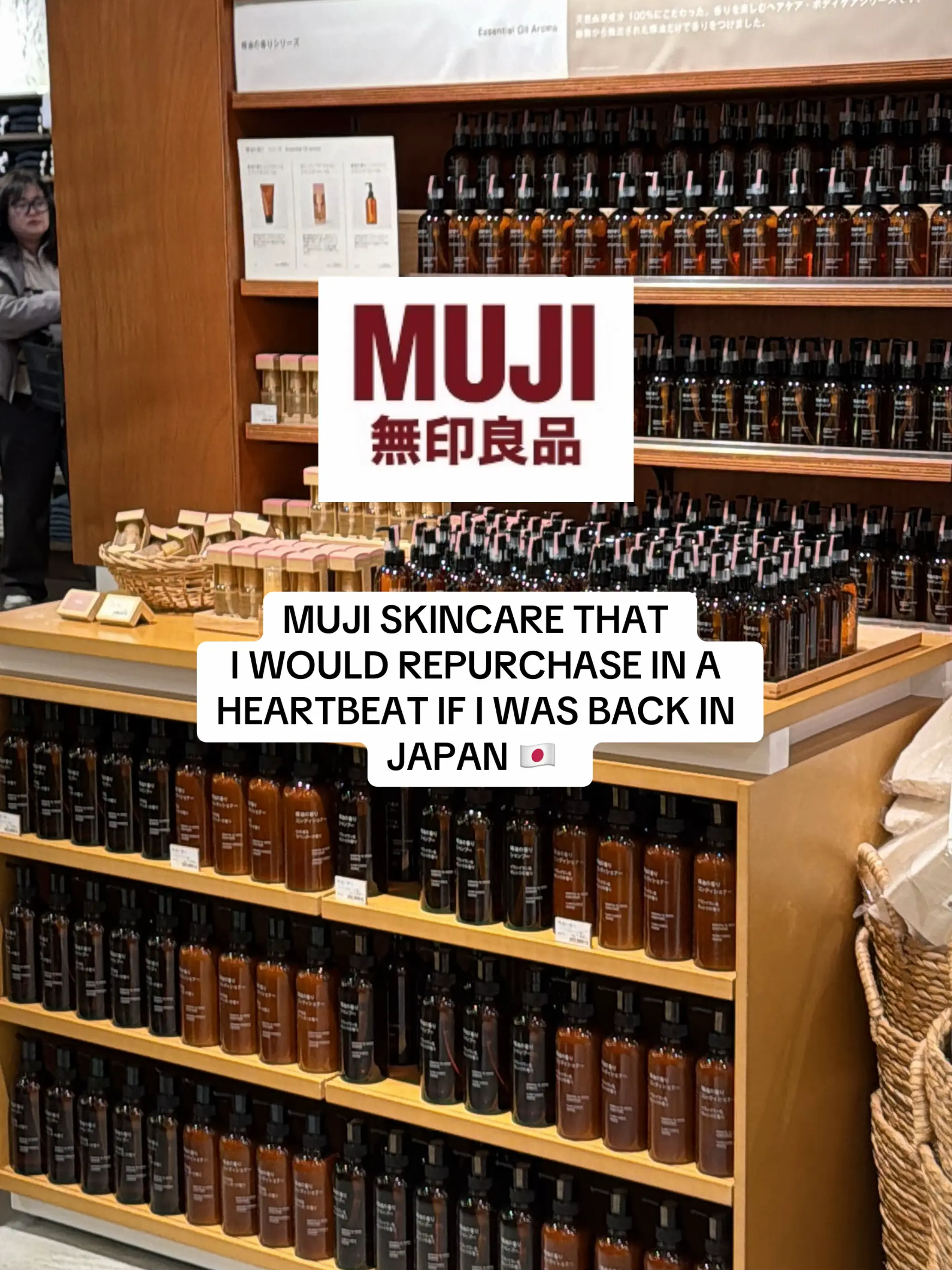 Muji skincare that I’ve tried, tested, emptied and would 100% repurchase cos it 