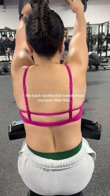 Cute gym fit & back day = best day of the week @Oner Active  #gym #GymTok #backd