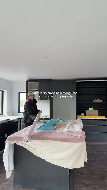 CRAZY how much dust you can get in a reno, so it was the perfect excuse to try t