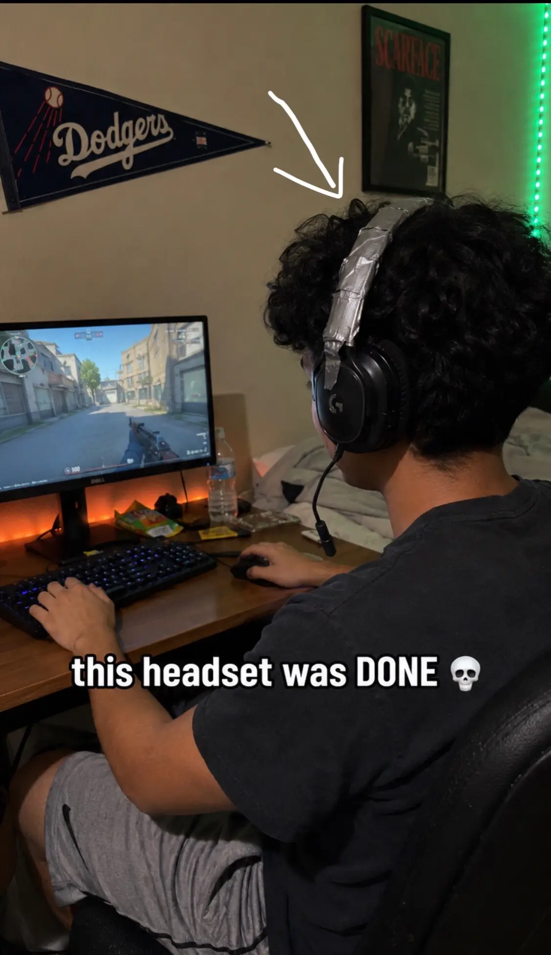 #gamingheadset # rgbheadset # gamingsetup #budgetgaming #momapproved #tagrygamin
