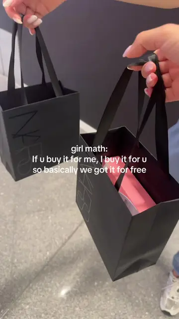 Girl ✖️mathhh #bestievibes #shoppingtherapy #girlmath