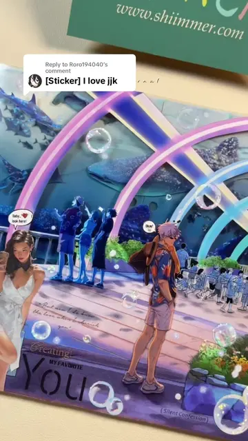 Replying to @Roro194040 How about an aquarium date with Gojo Satoru? Say less… i