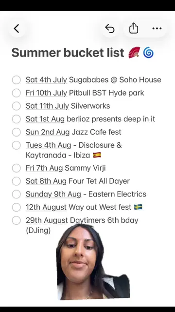 Summer festival season is here!! What am I missing? Tryna cover as much ground a