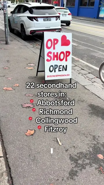Screen shot the list at the end! 22 op shops, vintage shops and rent a rack stor