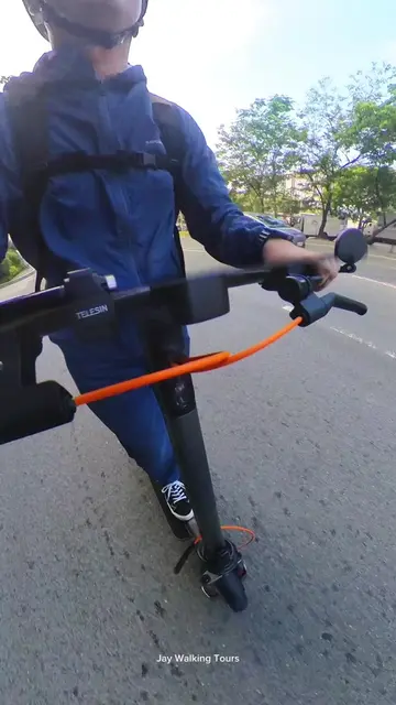 POV: You found a way to make your daily commute less stressful. 🛴  Riding my @x