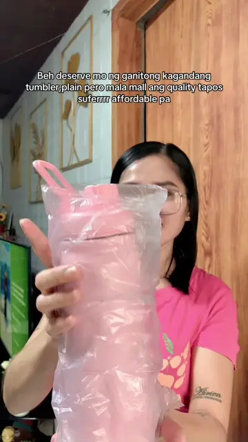 Cutesy Pink Water Tumbler💫 High quality and affordable🥰 #tumbler #pinktumbler 