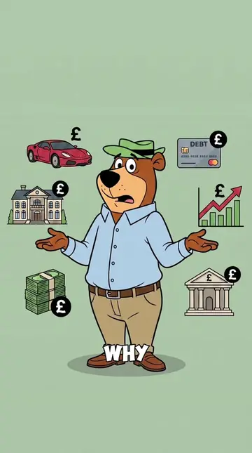 Why are all rich people in debt?💰🤔 #finance #animation 