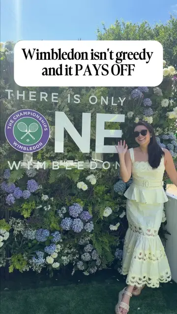 How being affordable makes Wimbledon MORE profitable! #money #finance #tennis #W