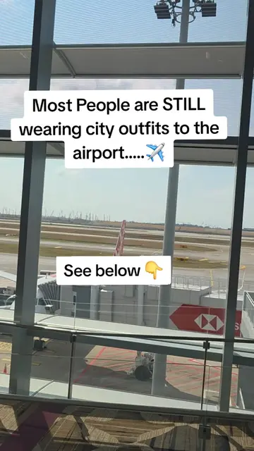 ✈️ Most people are still dressing for the airport like they're going to brunch..