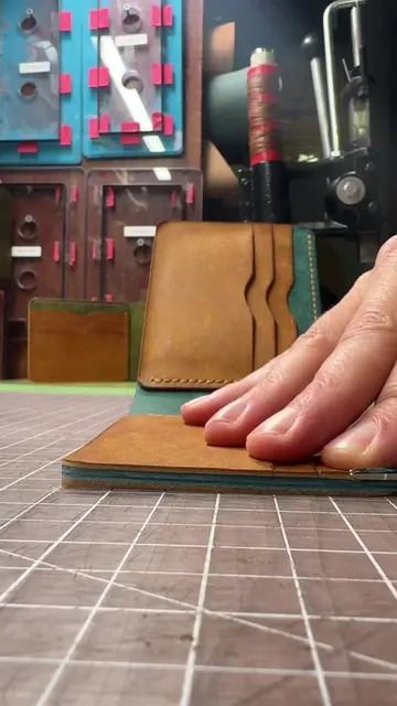After sanding the edges they get flared. Edge beveling removes the flare.  #leat