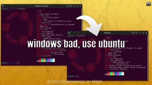 Use what you like OS edition#viral #edit #techtok #fyp #Tech #distro #fedoralinu