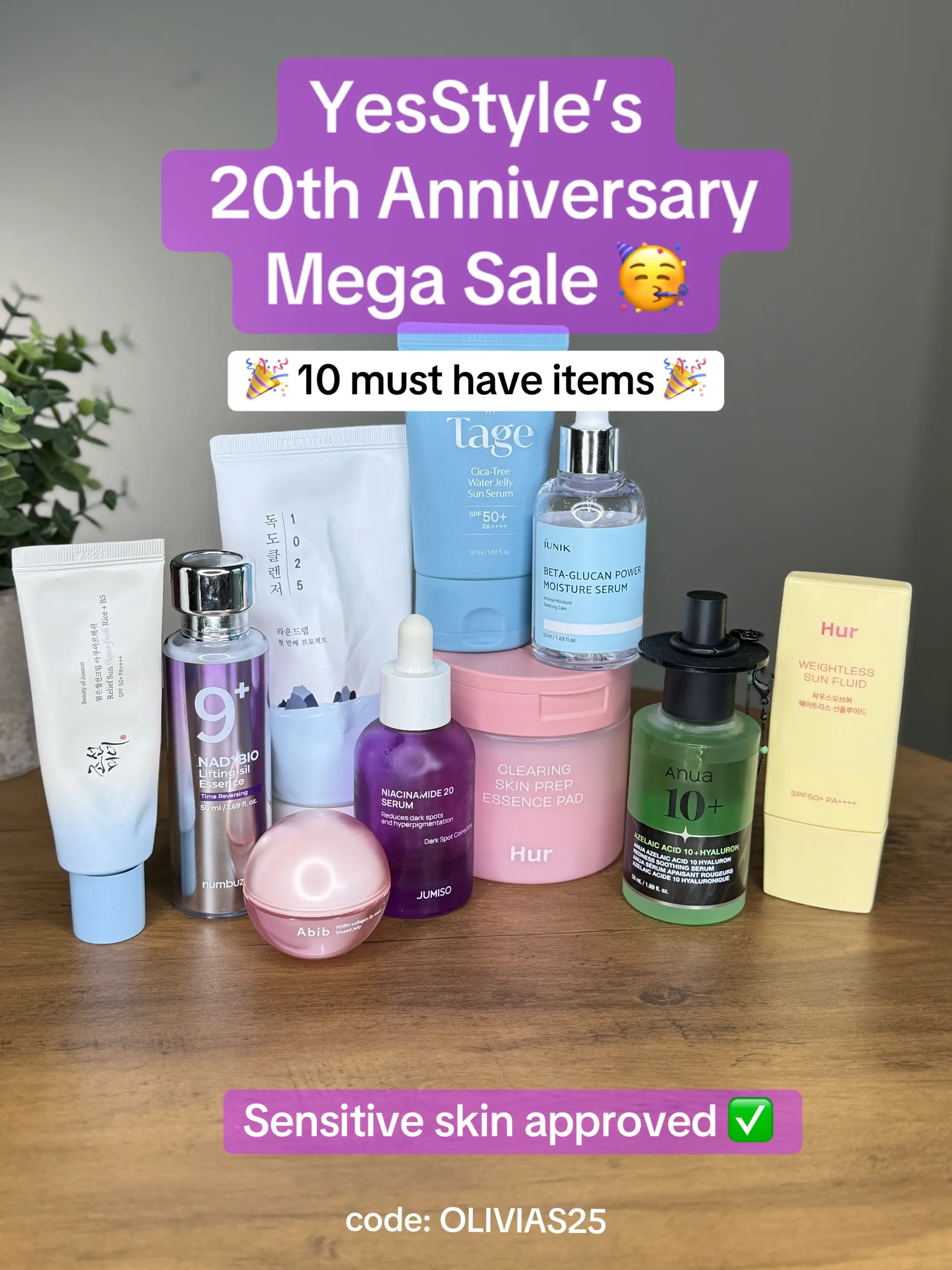 YesStyle is celebrating their 20th anniversary with a mega sale 🎉 Here are my t